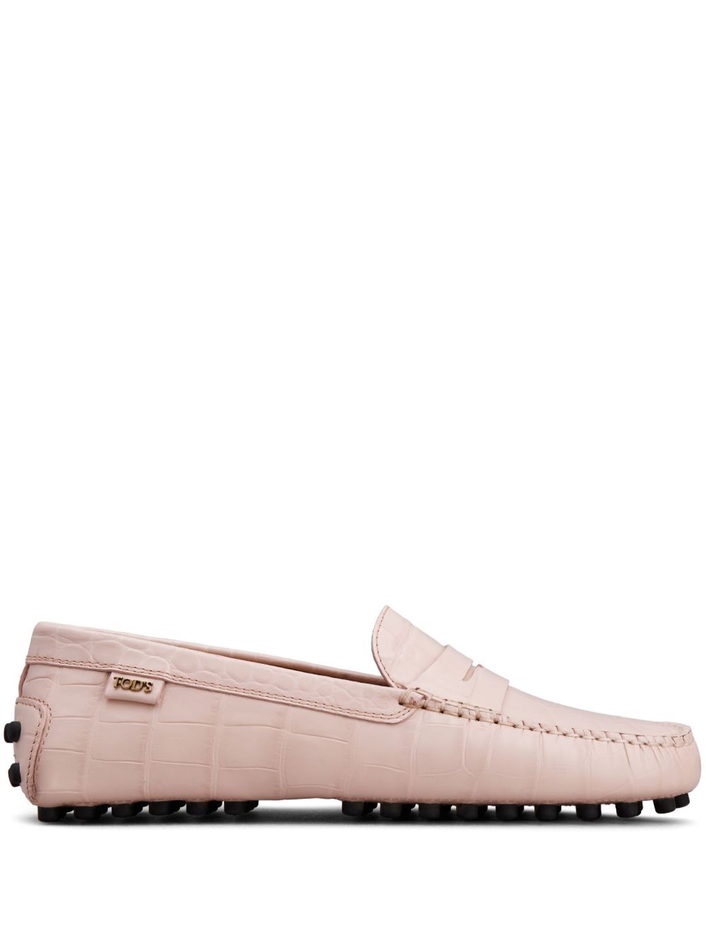 Tod's Gommino 皮质乐福鞋 - 粉色