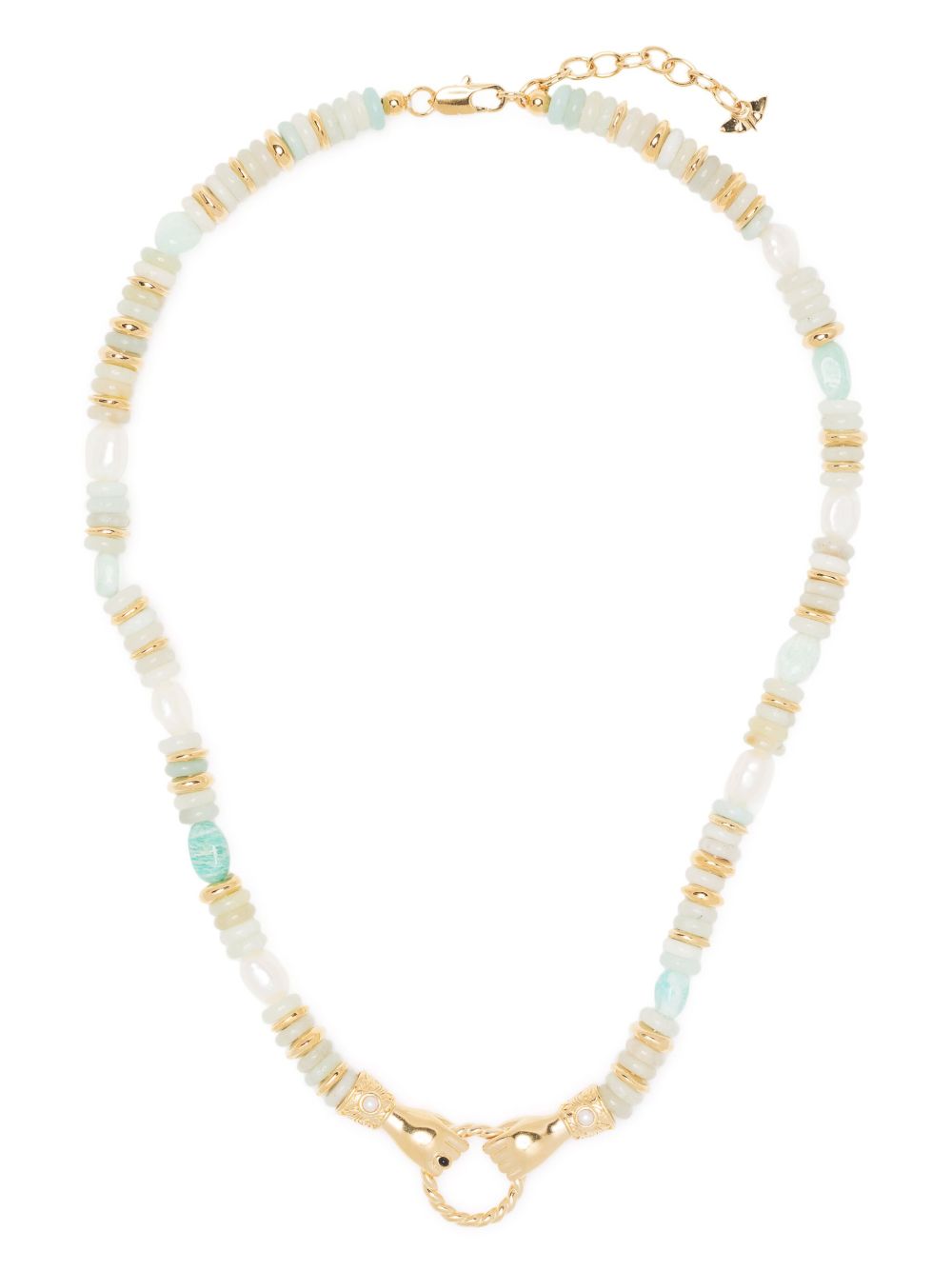 Missoma Beaded in Good Hands 项链 - 彩色