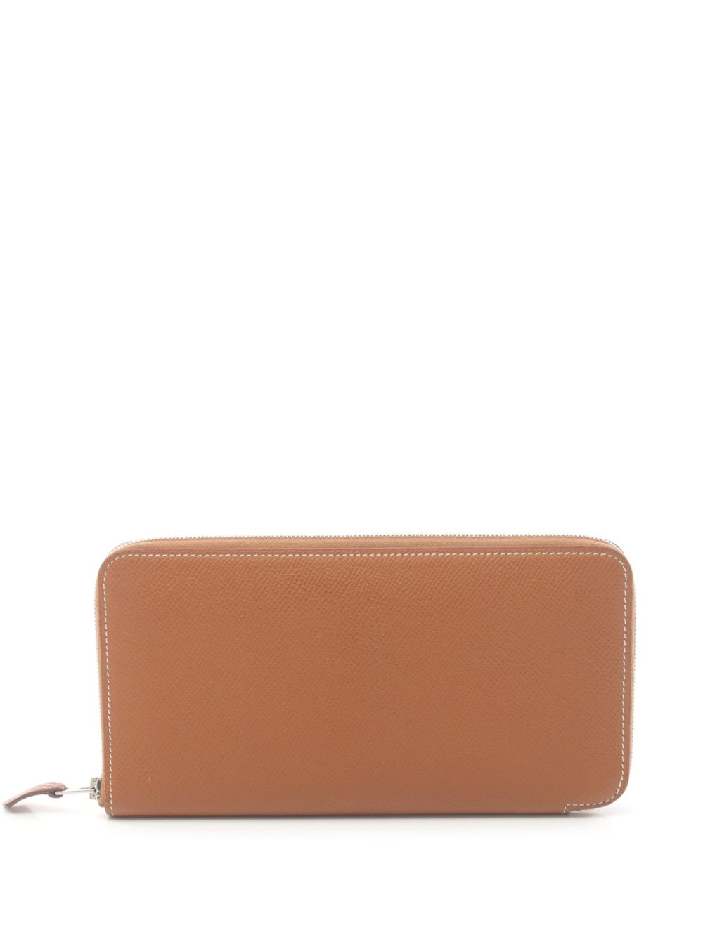 Hermès Pre-Owned Azap 长款钱包（2018年典藏款） - 褐色