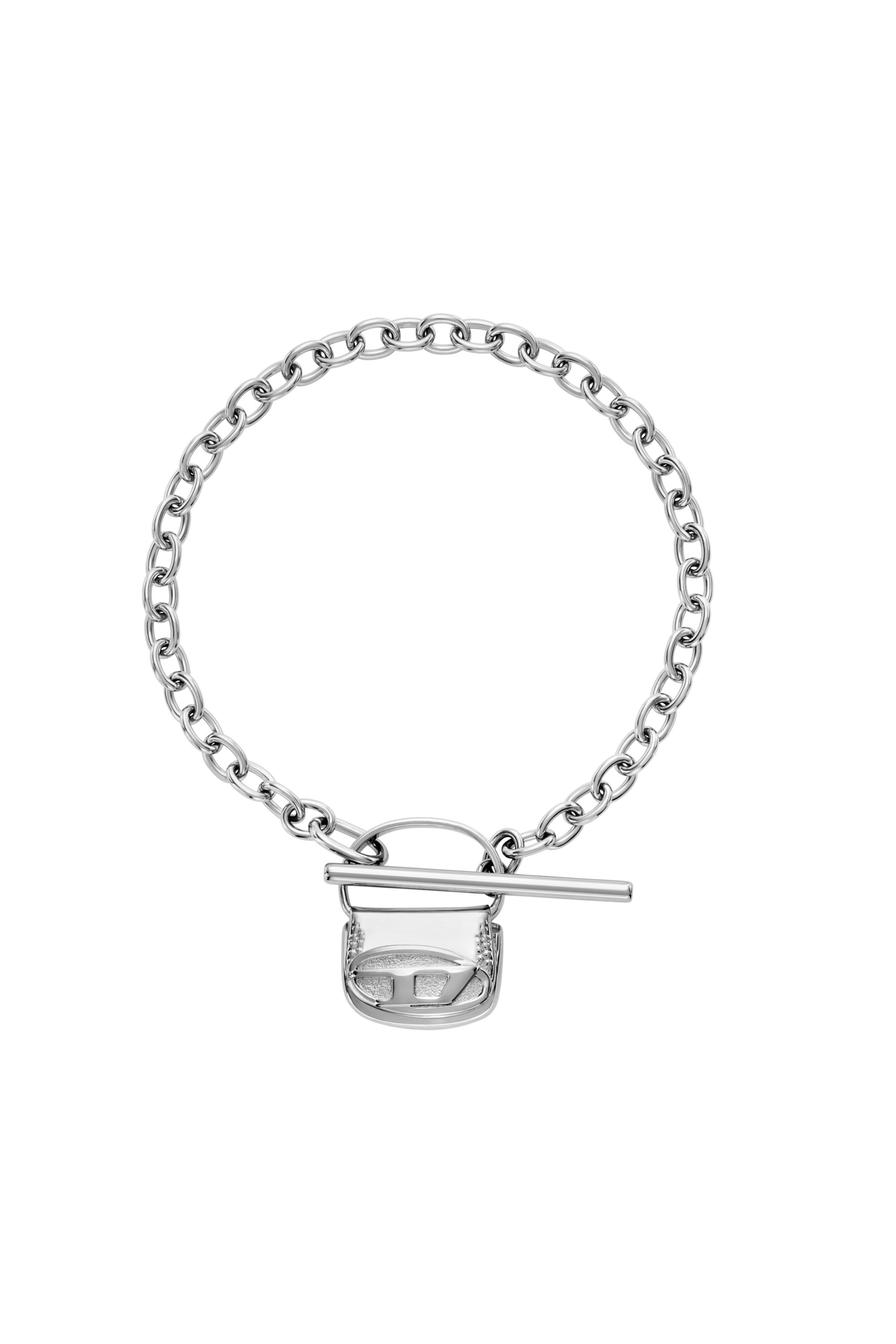 Diesel - Stainless Steel Bracelet - Bracelets - Unisex - Silver