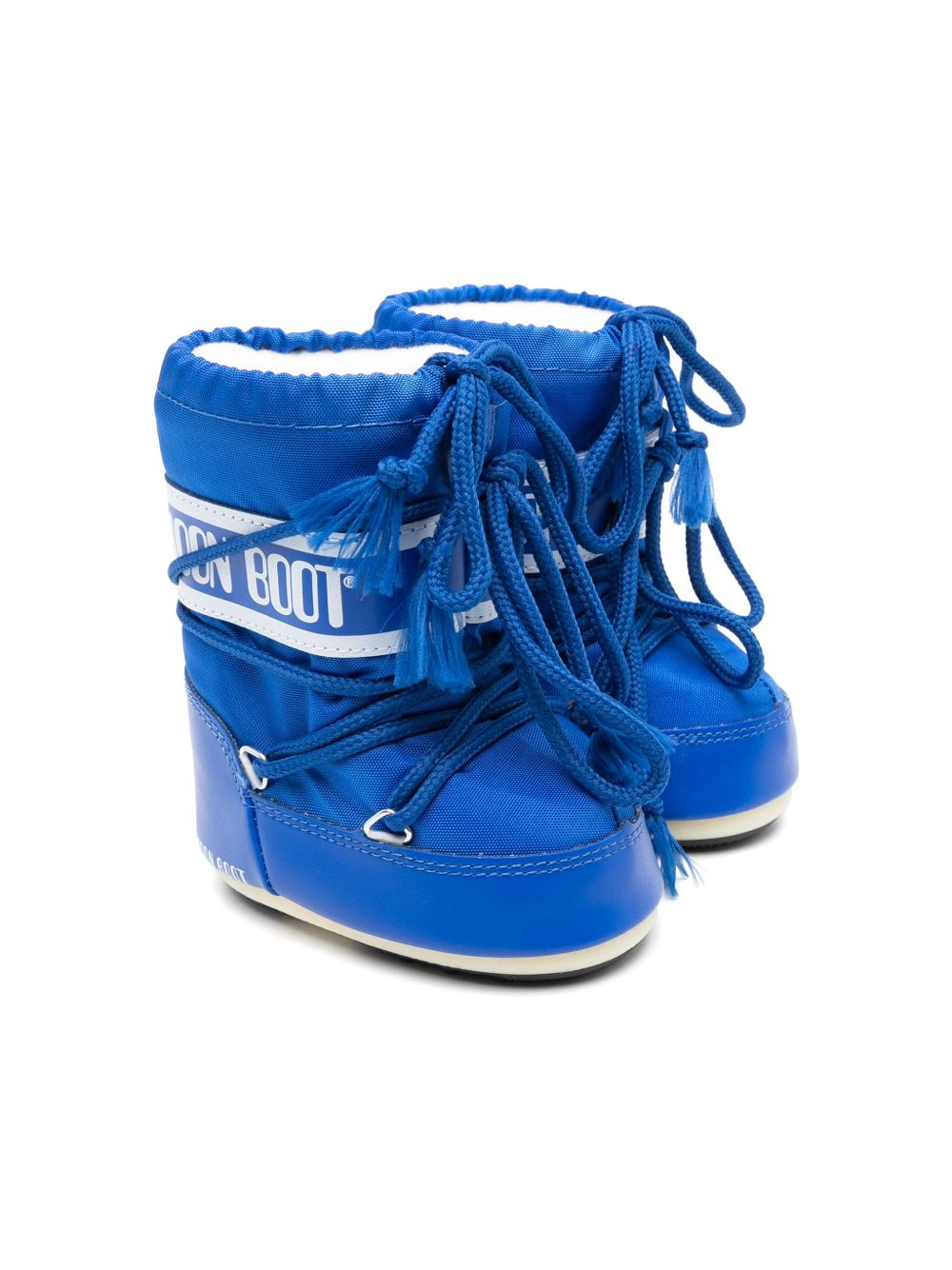 Moon Boot Kids Icon Mini 短靴 - 蓝色