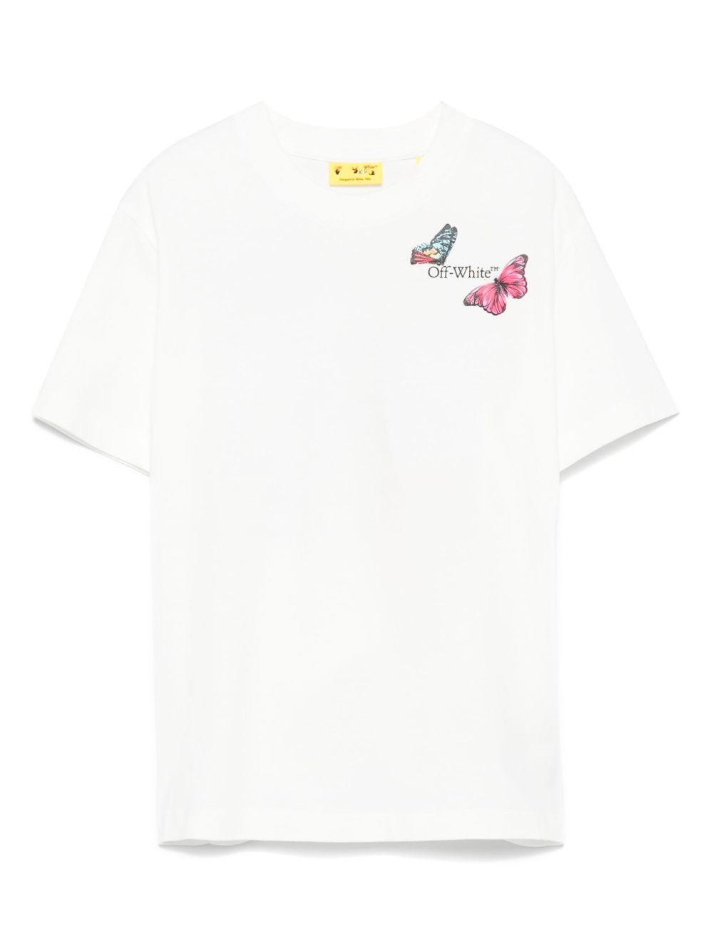 Off-White Kids Butterfly Arrow T恤 - 白色