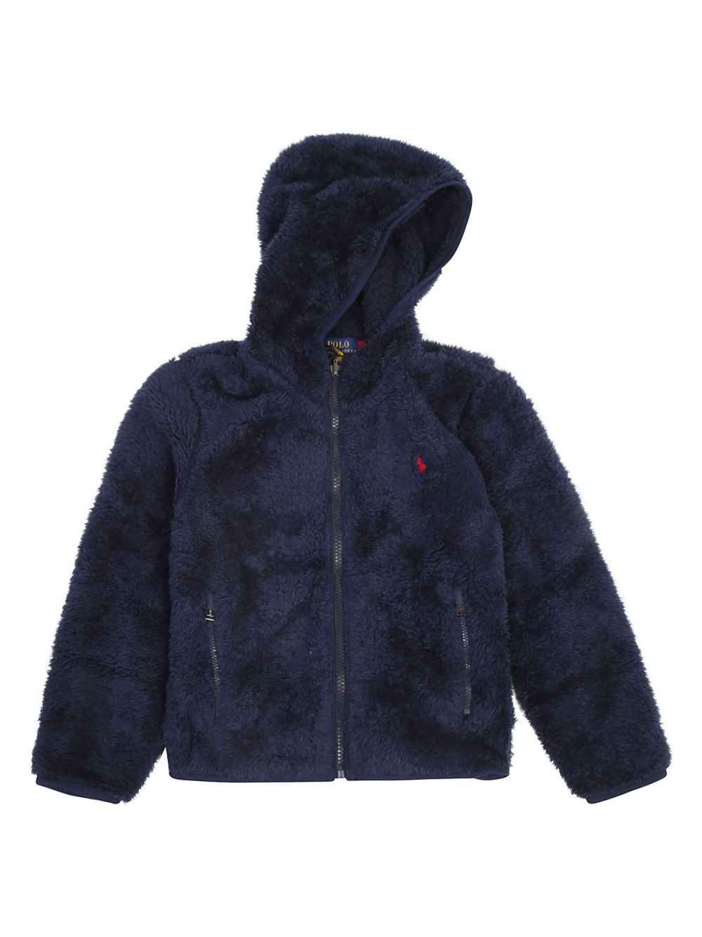 POLO RALPH LAUREN KIDS 抓绒夹克 - 蓝色