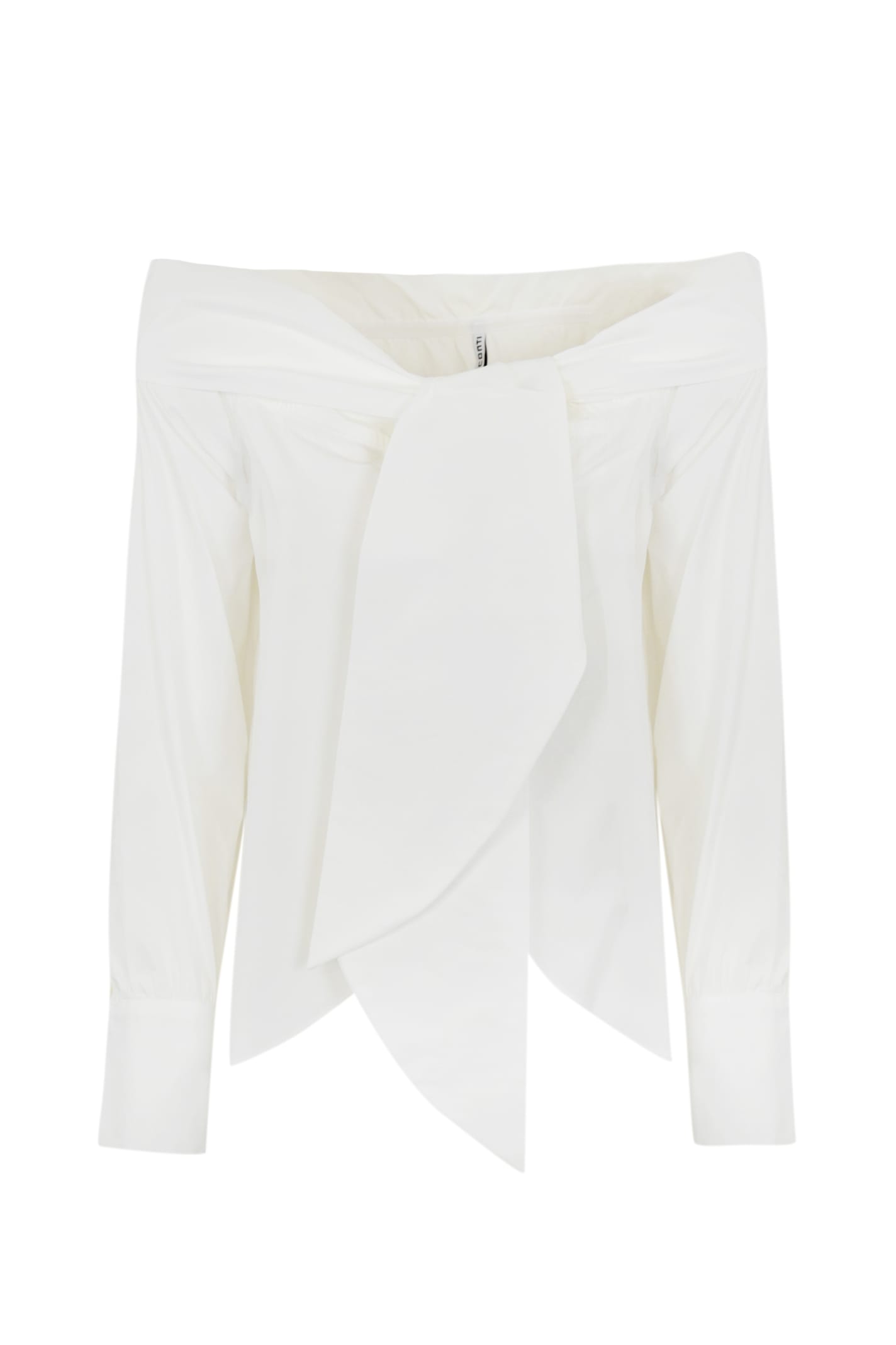 Liviana Conti Cotton Bow Shirt