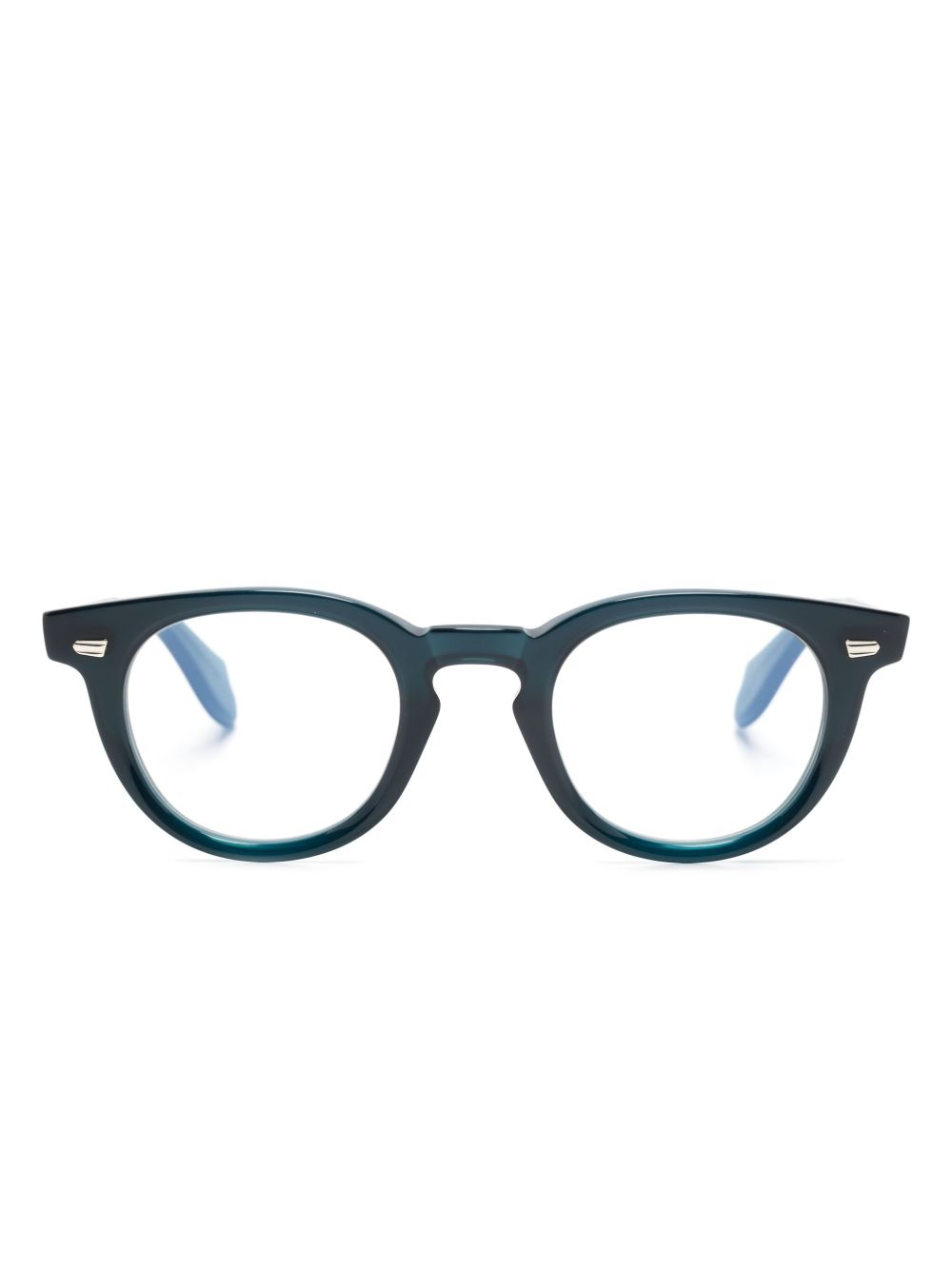 Cutler & Gross 1405 圆框眼镜 - 蓝色