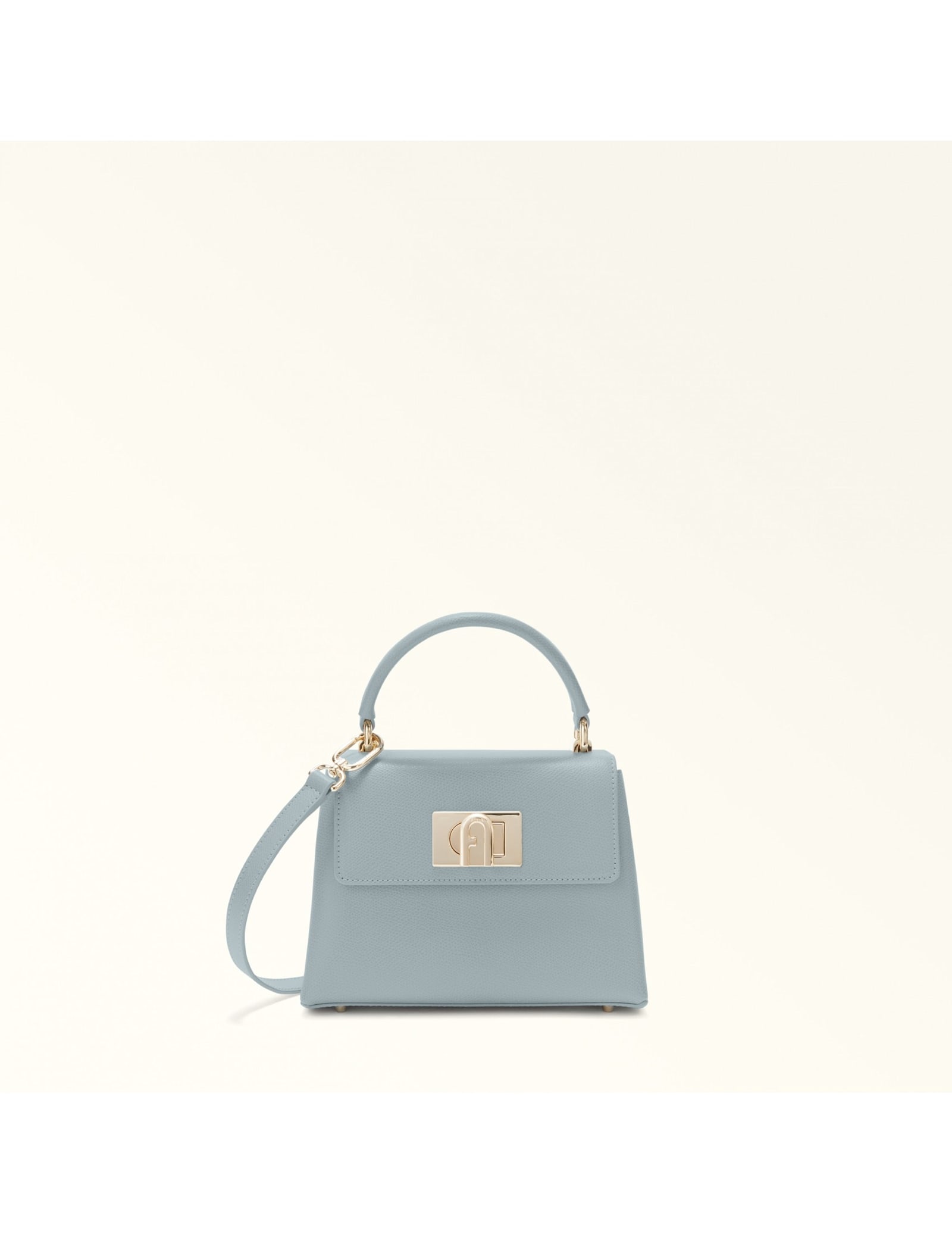 Furla 1927 Mini Top Handle In Leather Color Cloud