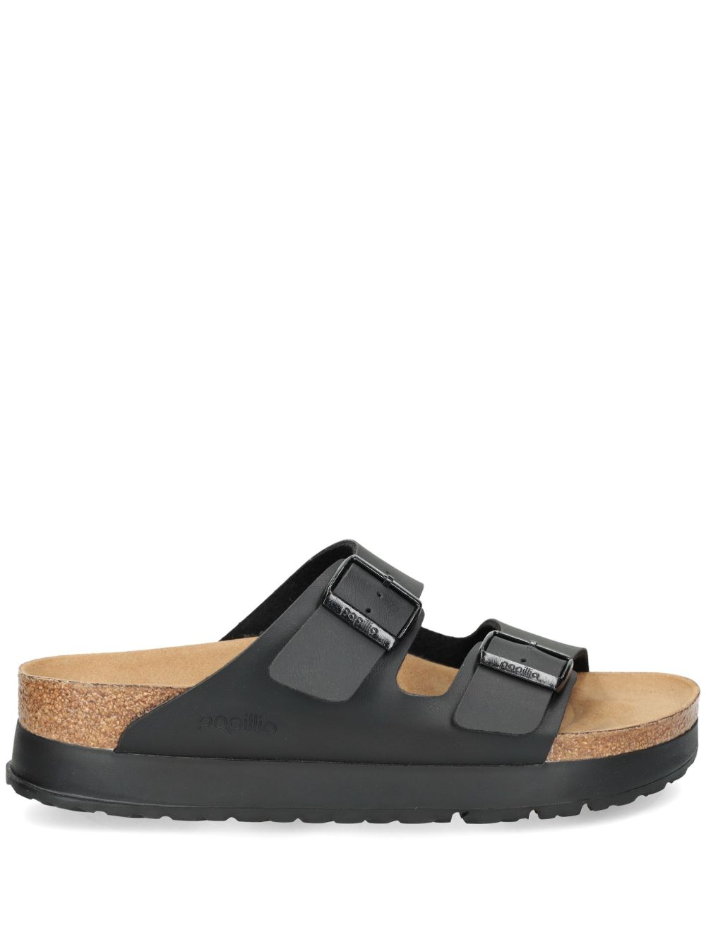 Birkenstock Arizona 厚底拖鞋（2.5厘米） - 黑色