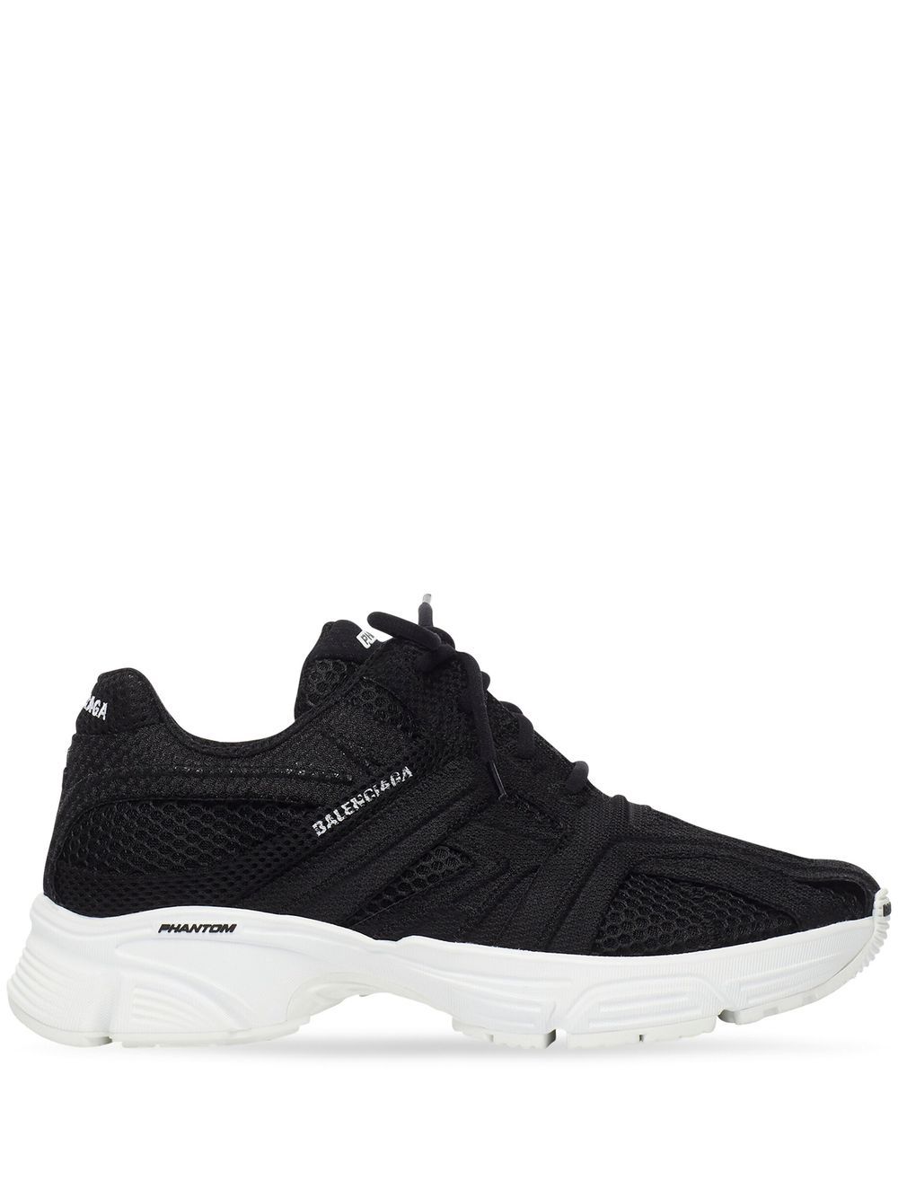 Balenciaga Phantom 低帮运动鞋 - 黑色