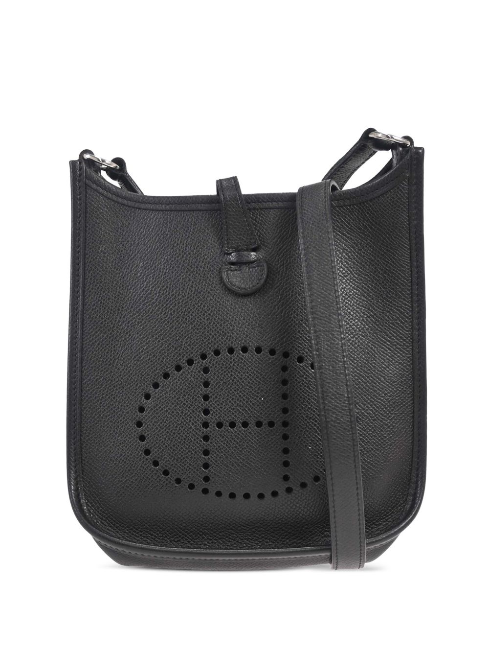 Hermès Pre-Owned Evelyne TPM 单肩包（2004年典藏款） - 黑色