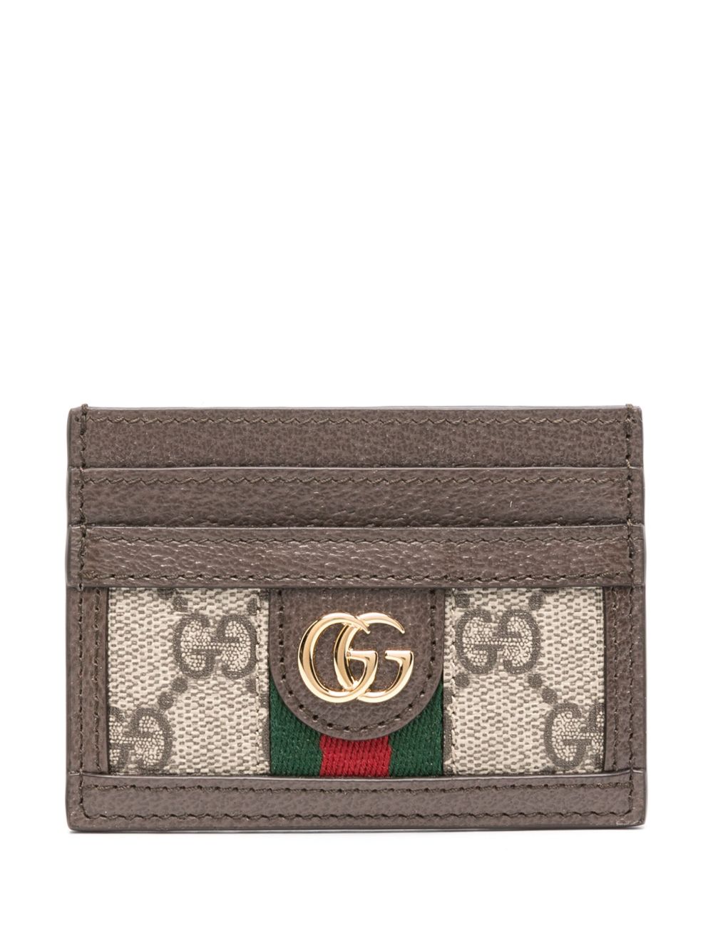 Gucci Ophidia GG 卡夹 - 中性色