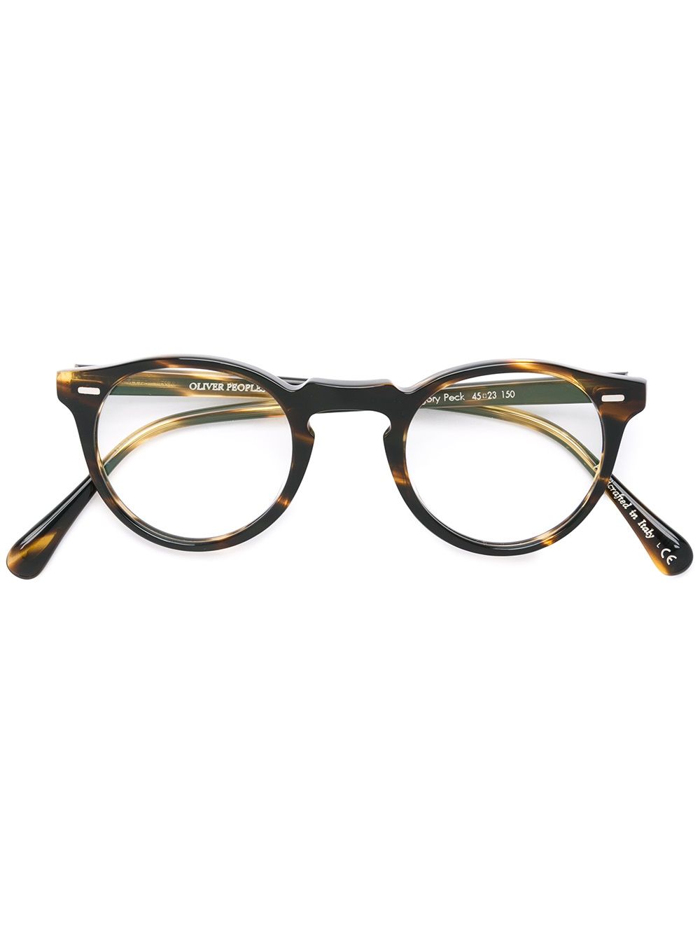 Oliver Peoples Gregory Peck眼镜 - 褐色