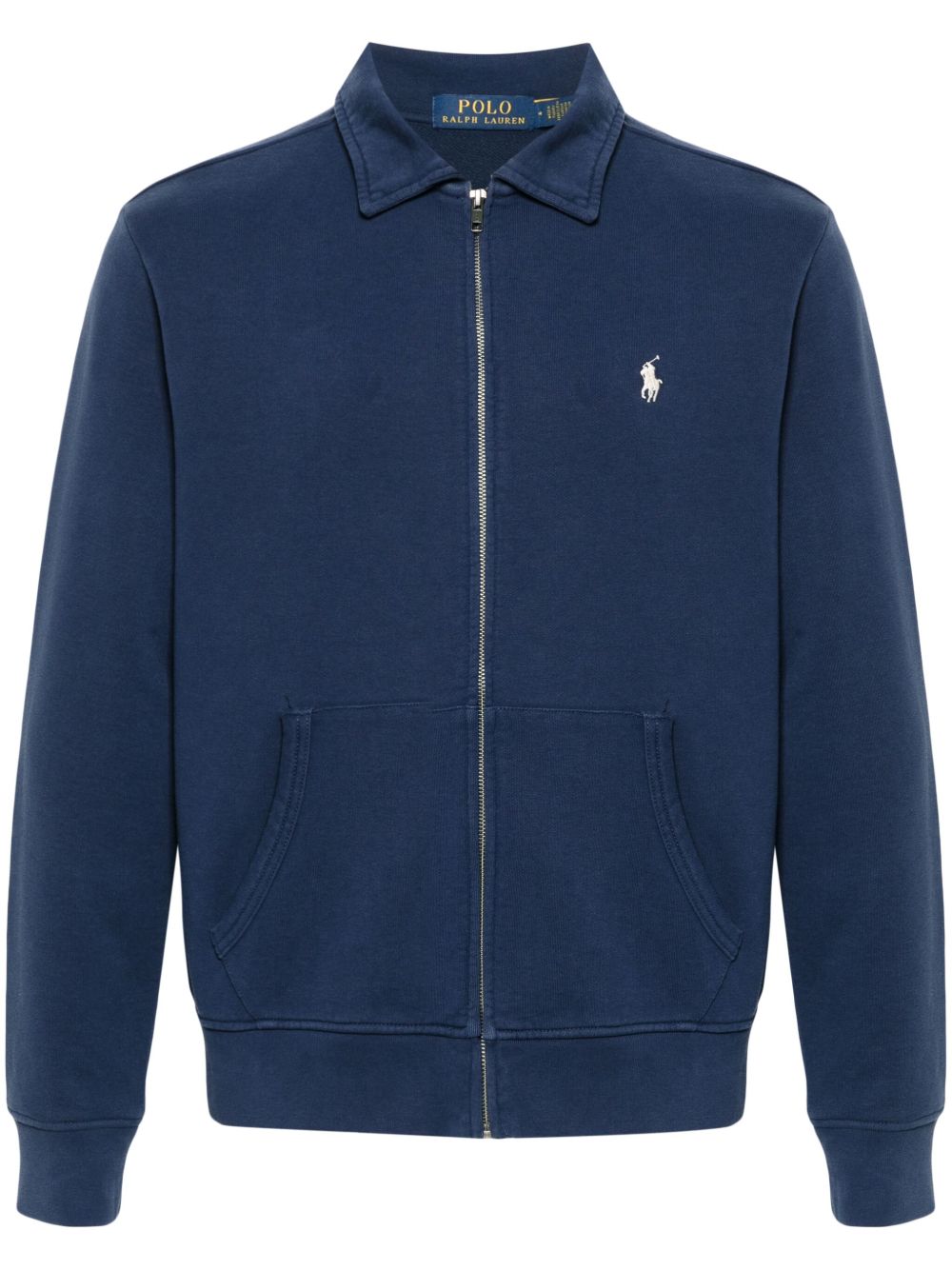 Polo Ralph Lauren 宽领拉链卫衣 - 蓝色