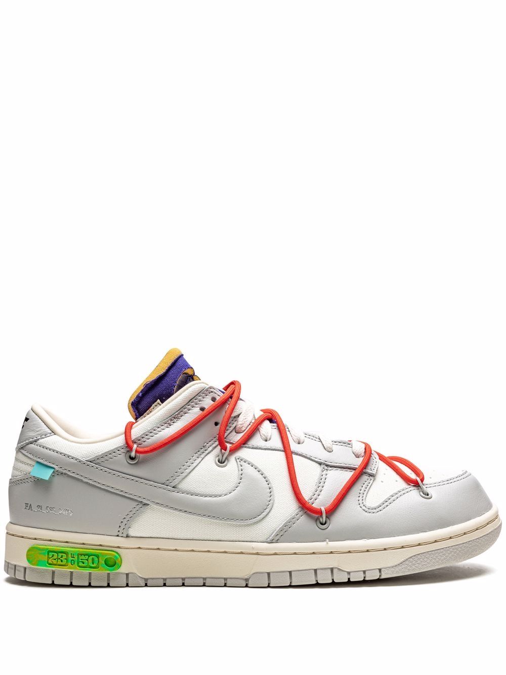 Nike X Off-White x Off-White Dunk Low 板鞋 - 灰色