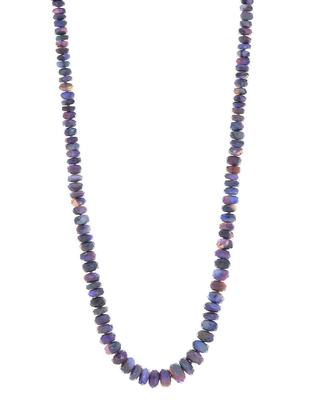 Irene Neuwirth Beaded Candy 18K玫瑰金琢面蛋白石项链 - 粉色