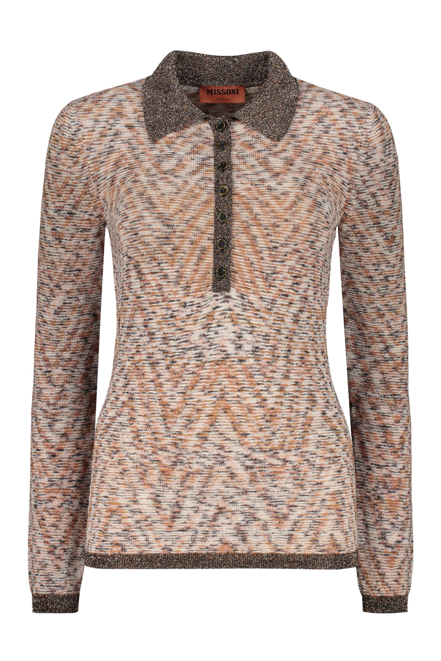 Missoni 针织羊毛Polo衫