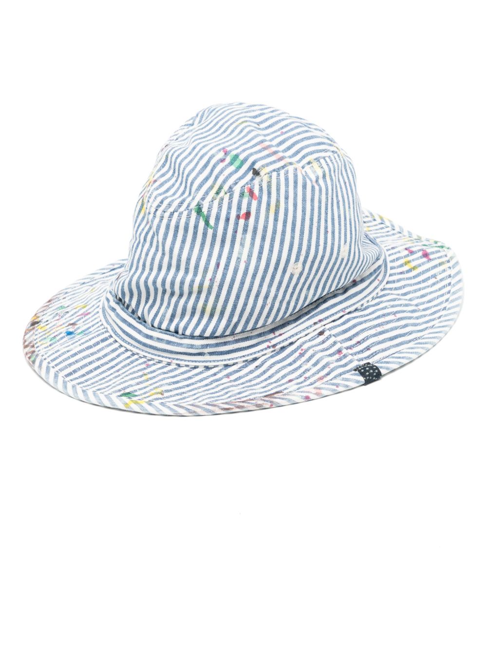 visvim 条纹渔夫帽 - 蓝色