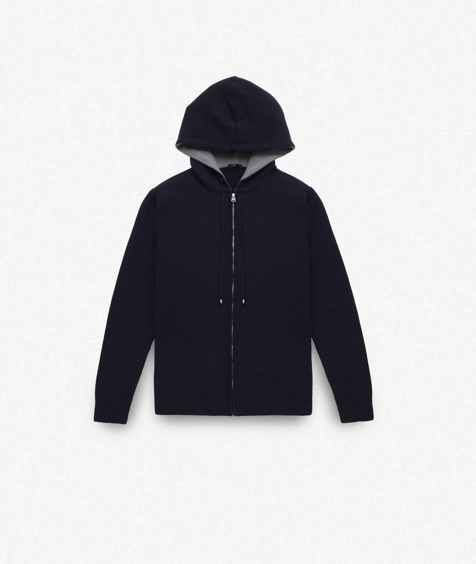 Larusmiani 拉链连帽卫衣 Sasso Fratino