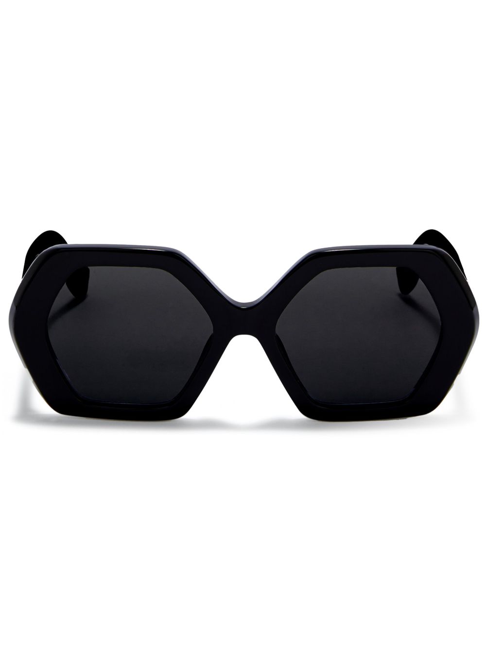 Ambush Eyewear Eriene 超大框太阳眼镜 - 黑色