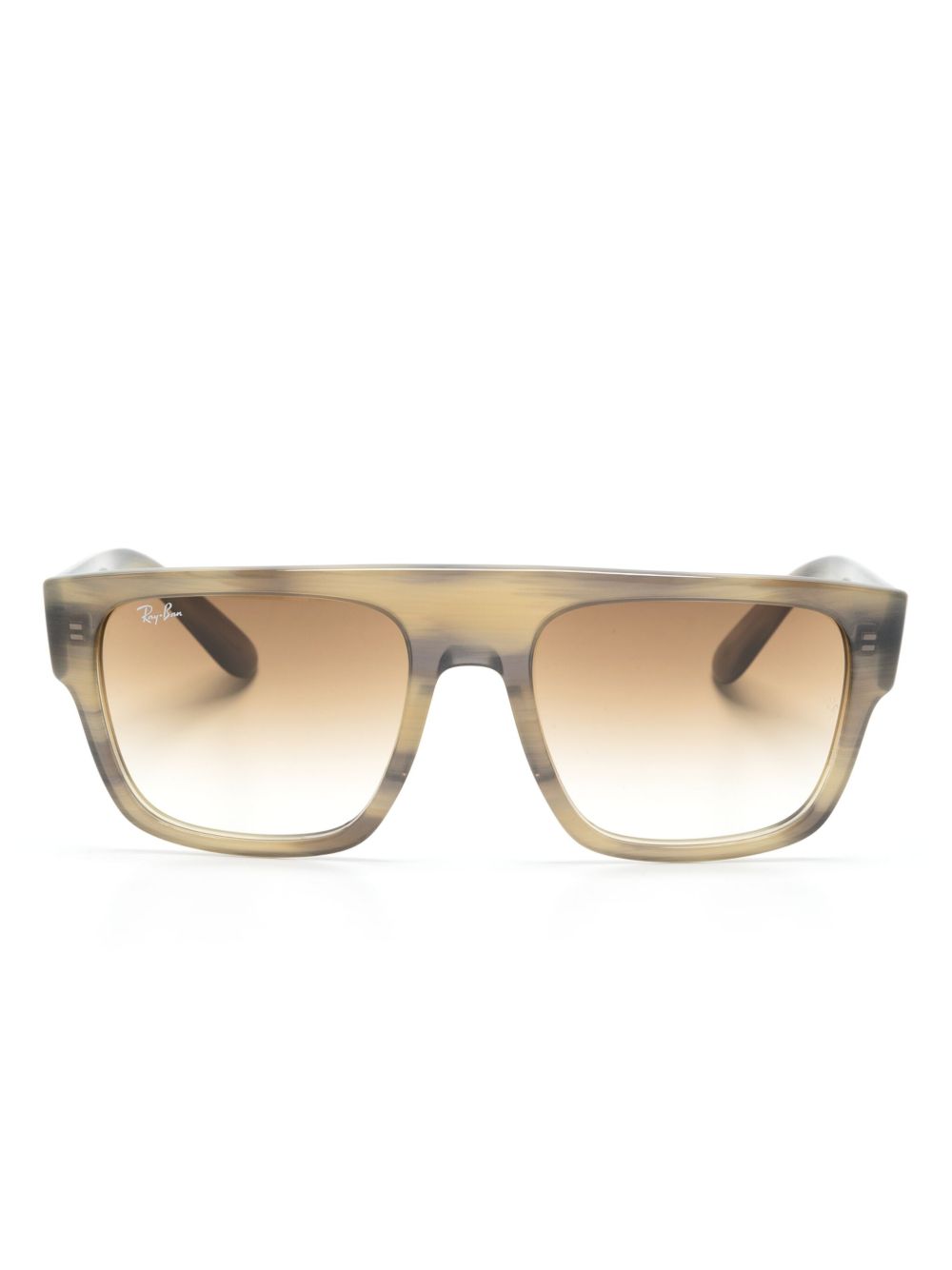Ray-Ban Drifter 方框太阳眼镜 - 绿色