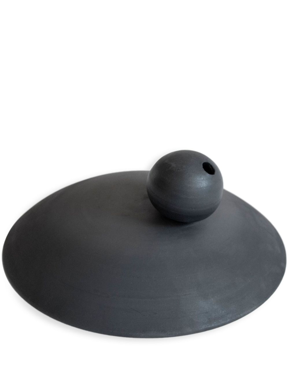 Origin Made "Charred Sphere 陶瓷花瓶（12,5厘米）" - 黑色