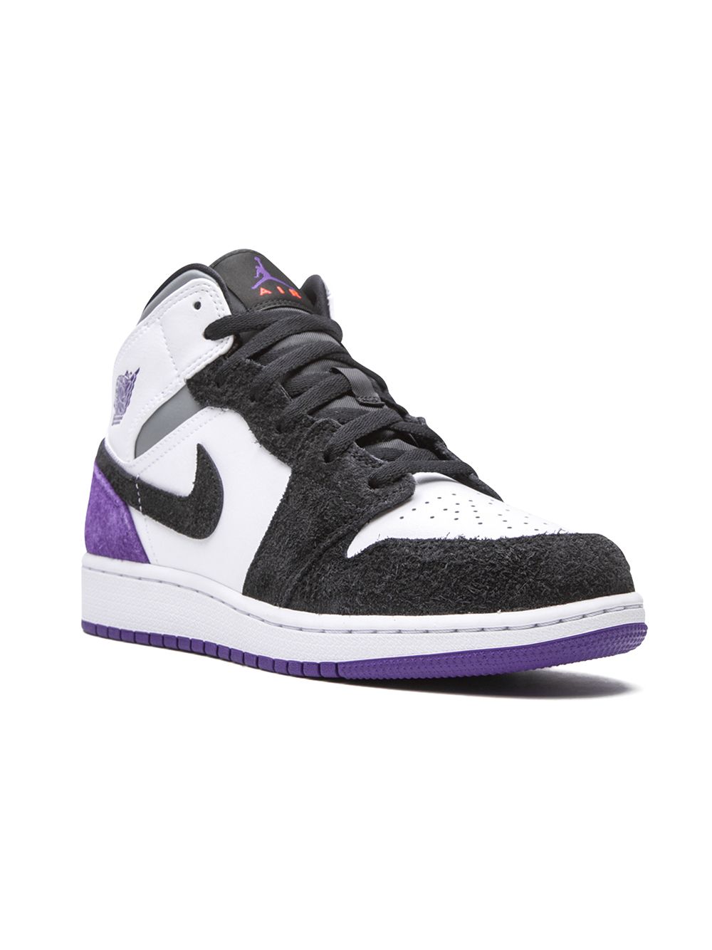 Jordan Kids Air Jordan 1 MID SE GS 板鞋 - 白色