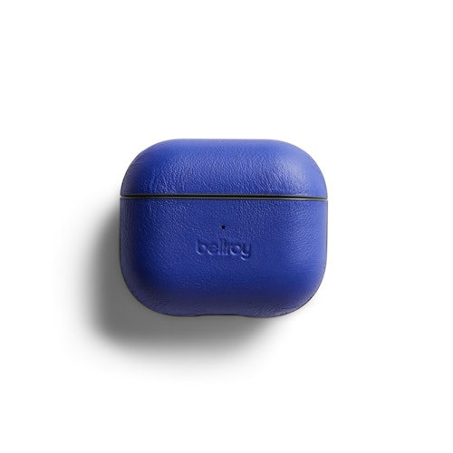 Bellroy Pod Jacket Second Edition Smooth Leather Case for Apple AirPods Cobalt