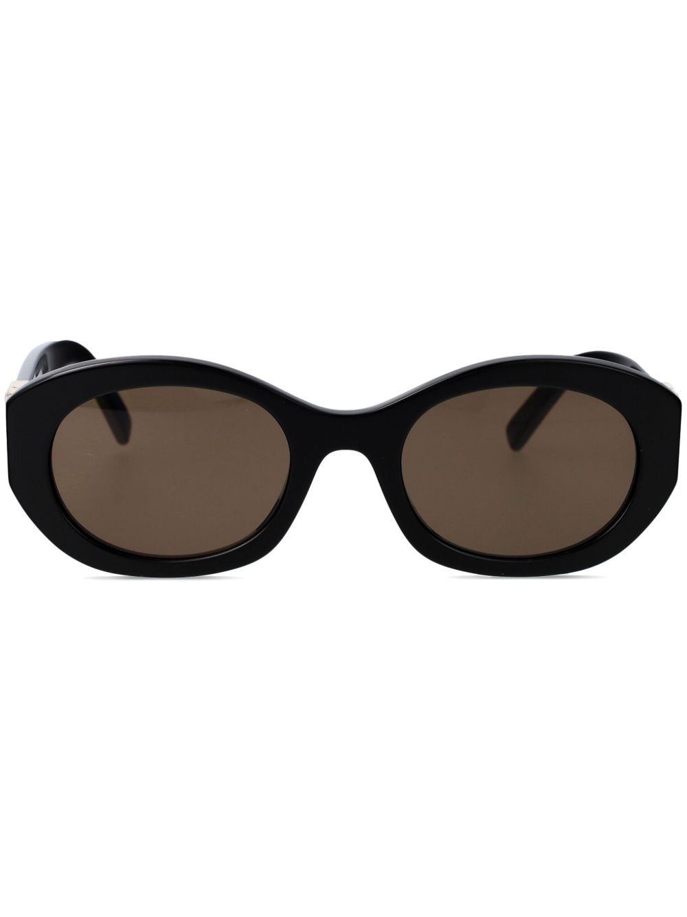 Givenchy Eyewear 圆框太阳眼镜 - 黑色