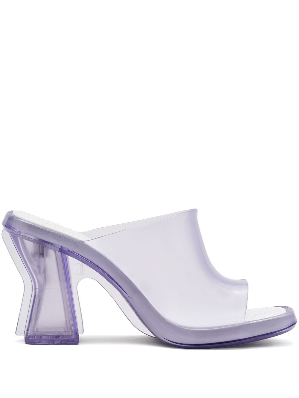Marc Jacobs x Melissa 透明设计穆勒鞋 - 紫色