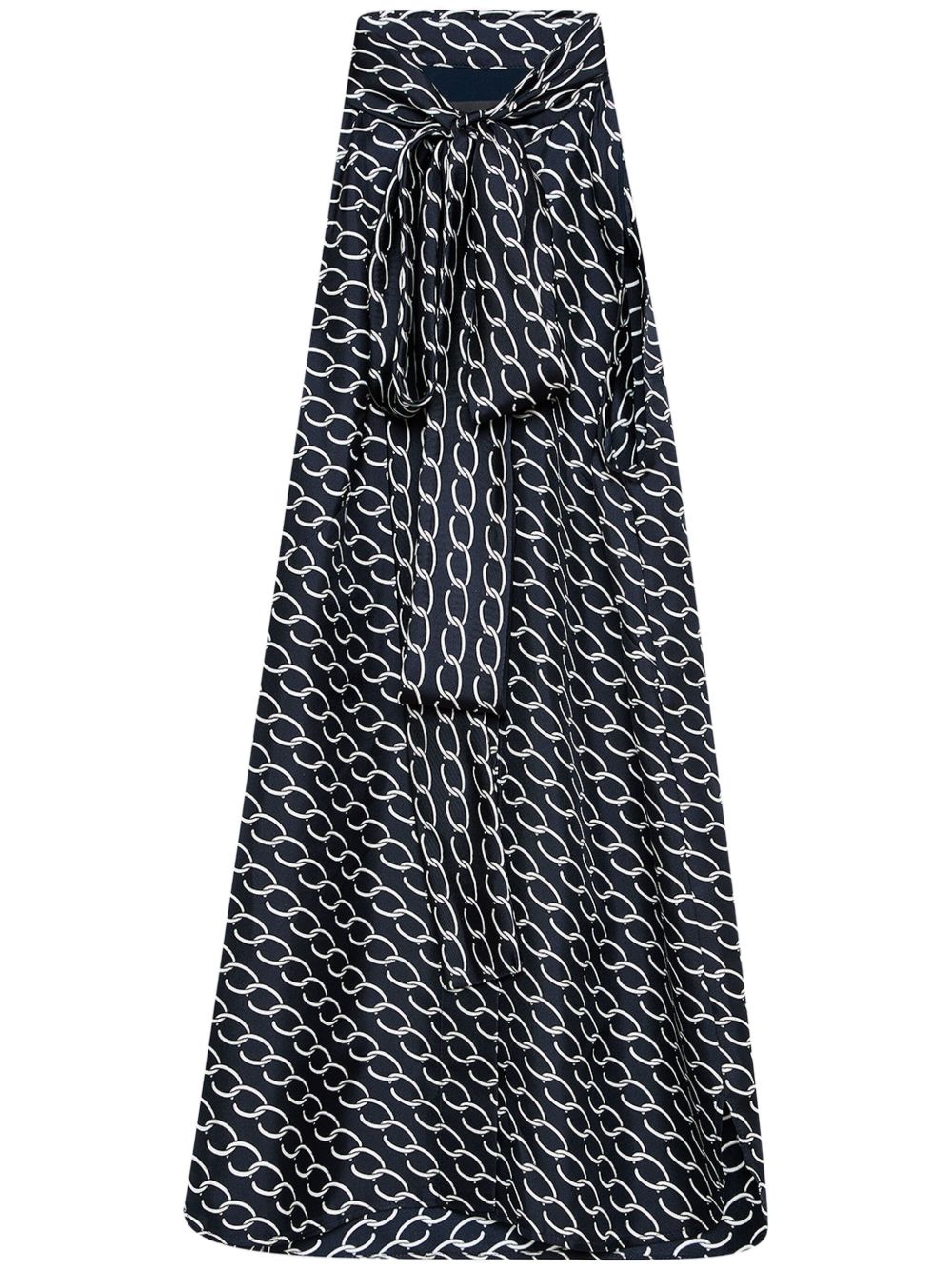Oscar de la Renta Oscar 小号搭链无袖罩衫 - 蓝色