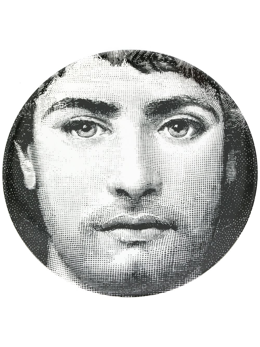 Fornasetti T&V墙面装饰盘 - 黑色