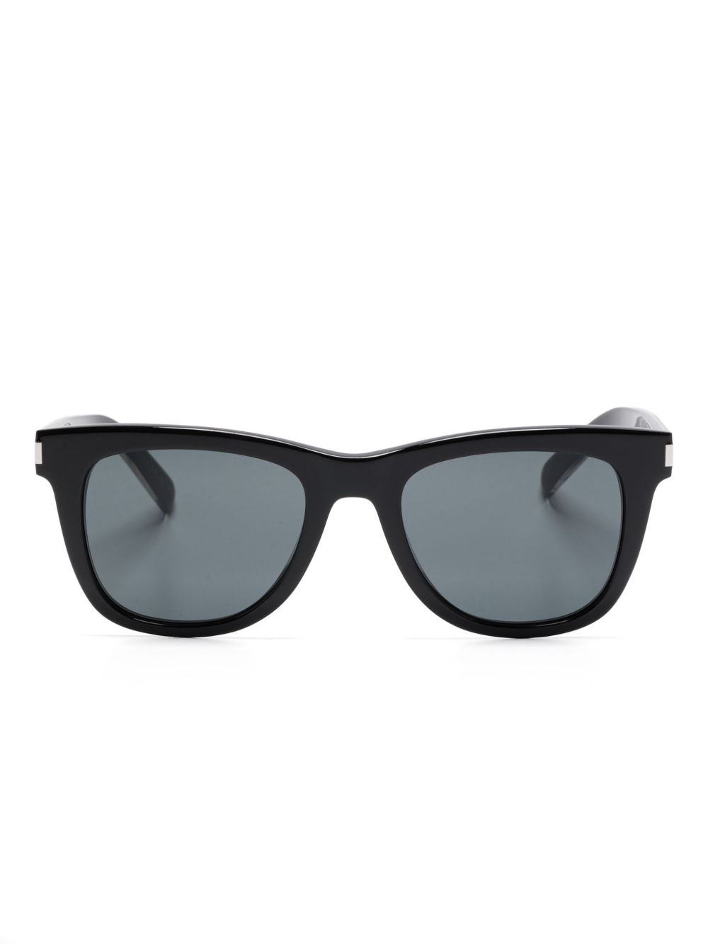 Saint Laurent Eyewear 方框太阳眼镜 - 黑色