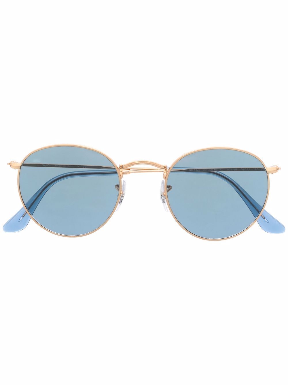 Ray-Ban 圆框太阳眼镜 - 金色