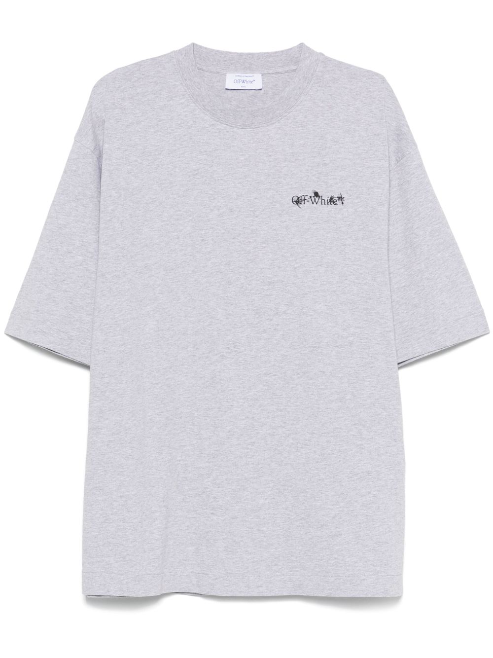 Off-White Flower Arrow T恤 - 灰色
