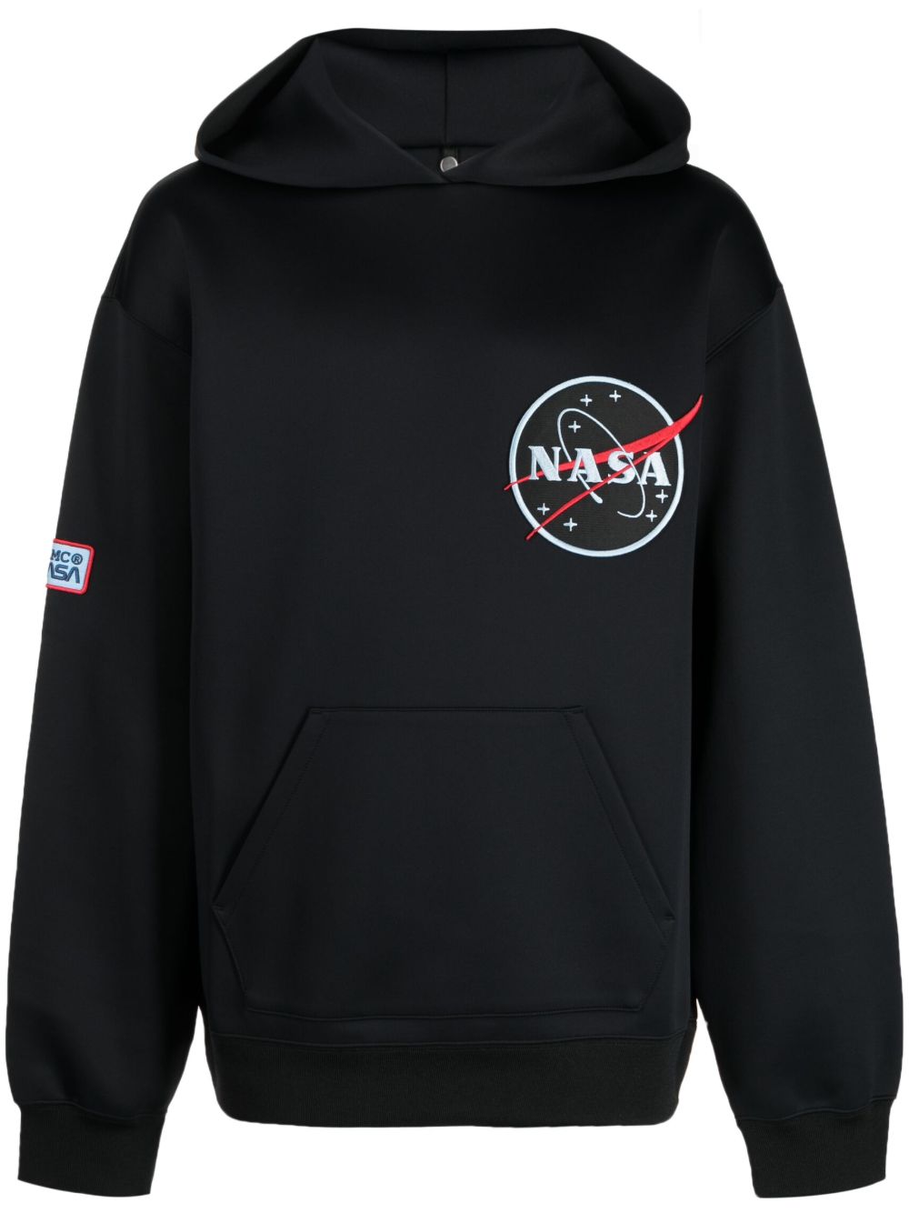 OAMC x Nasa 贴花长袖连帽衫 - 黑色
