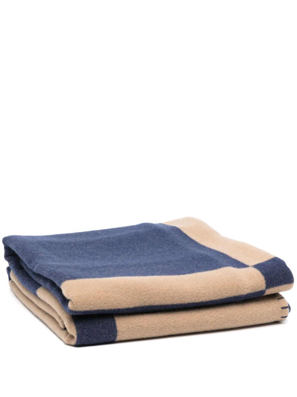 Ralph Lauren Home Northam colour-block wool blanket - 蓝色