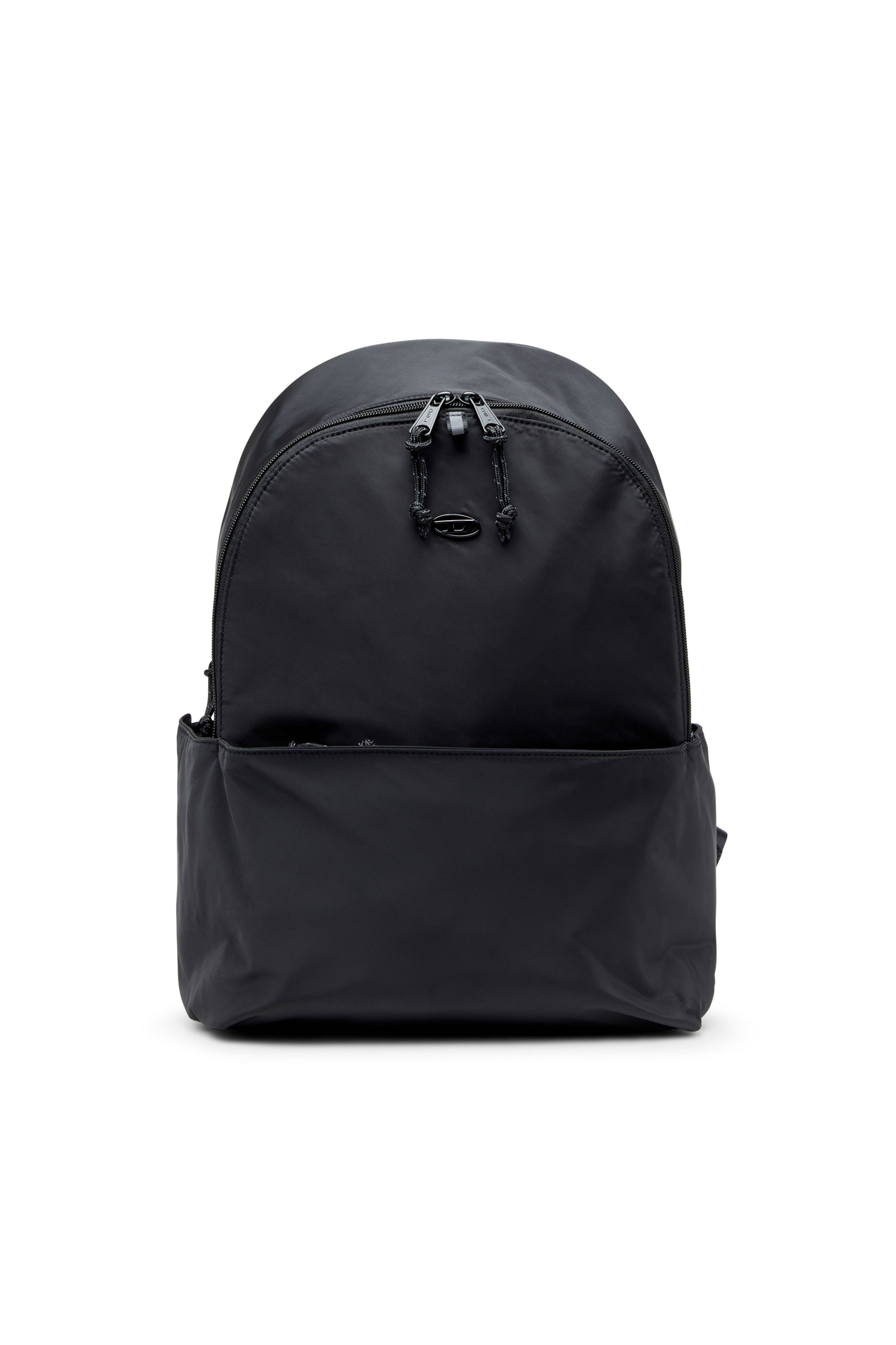 Diesel - D-Pack-Backpack in satin-touch fabric - Backpacks - Man - Black