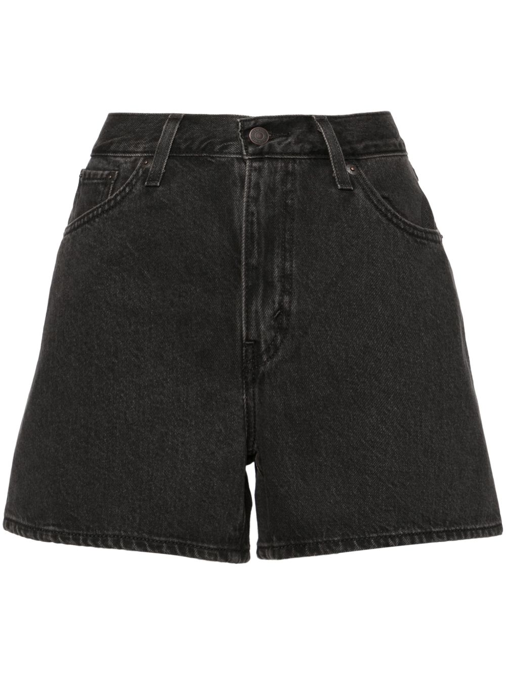 Levi's '80s Mom 高腰牛仔短裤 - 黑色