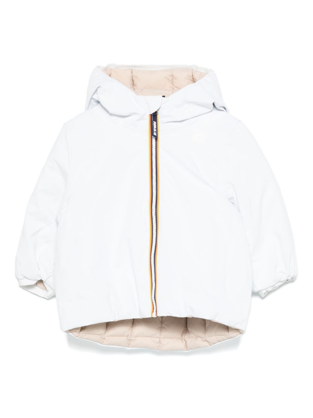 K Way Kids E. Jack St Thermo Double 夹克 - 白色