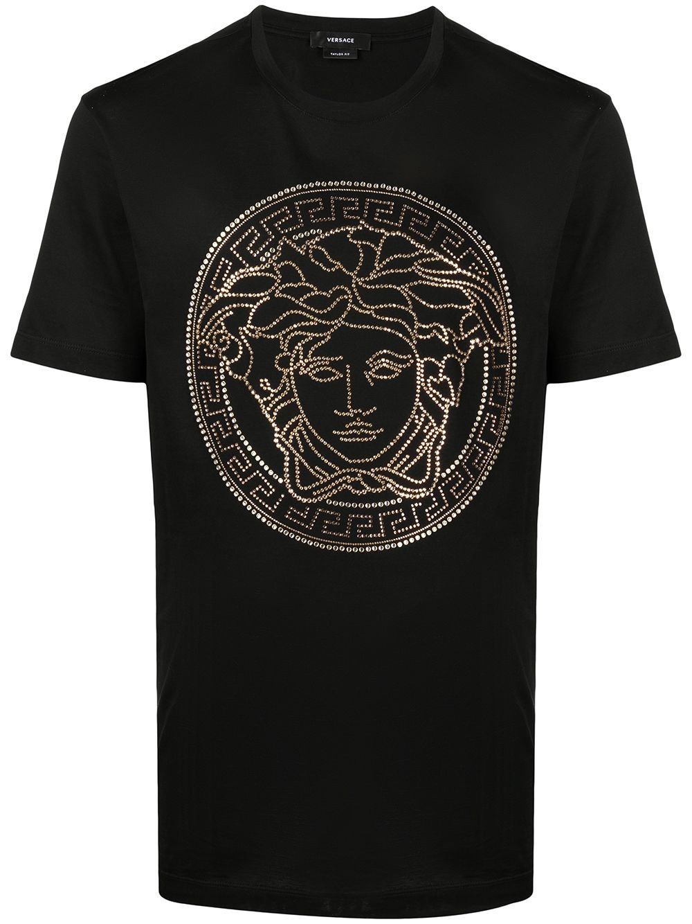 Versace 范思哲 Medusa Head 圆领T恤 - 黑色