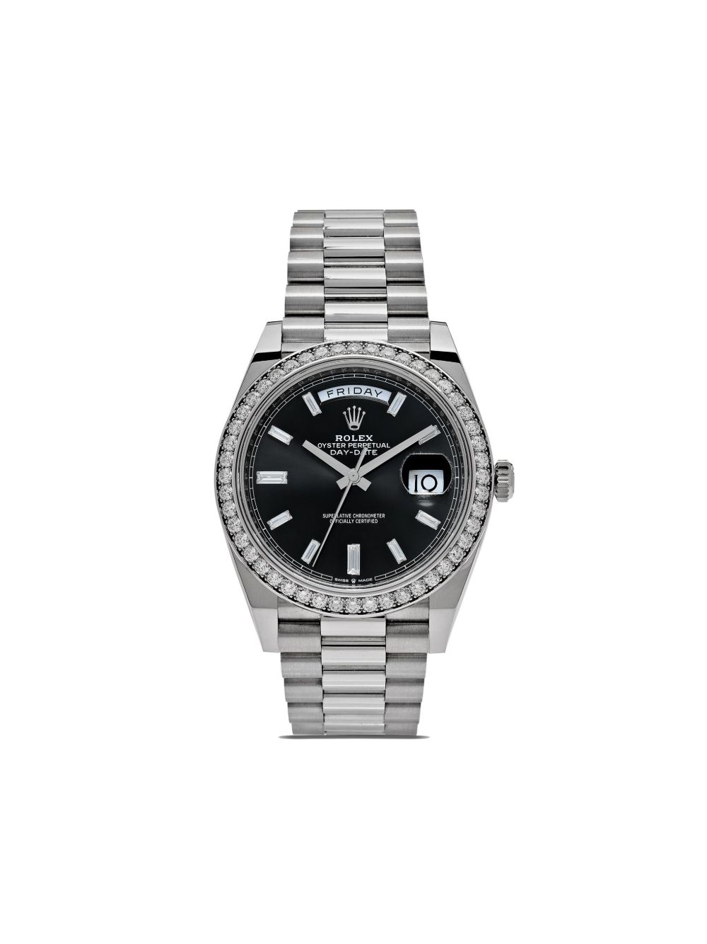 Rolex Day Date 40毫米腕表（2021年典藏款） - 白色