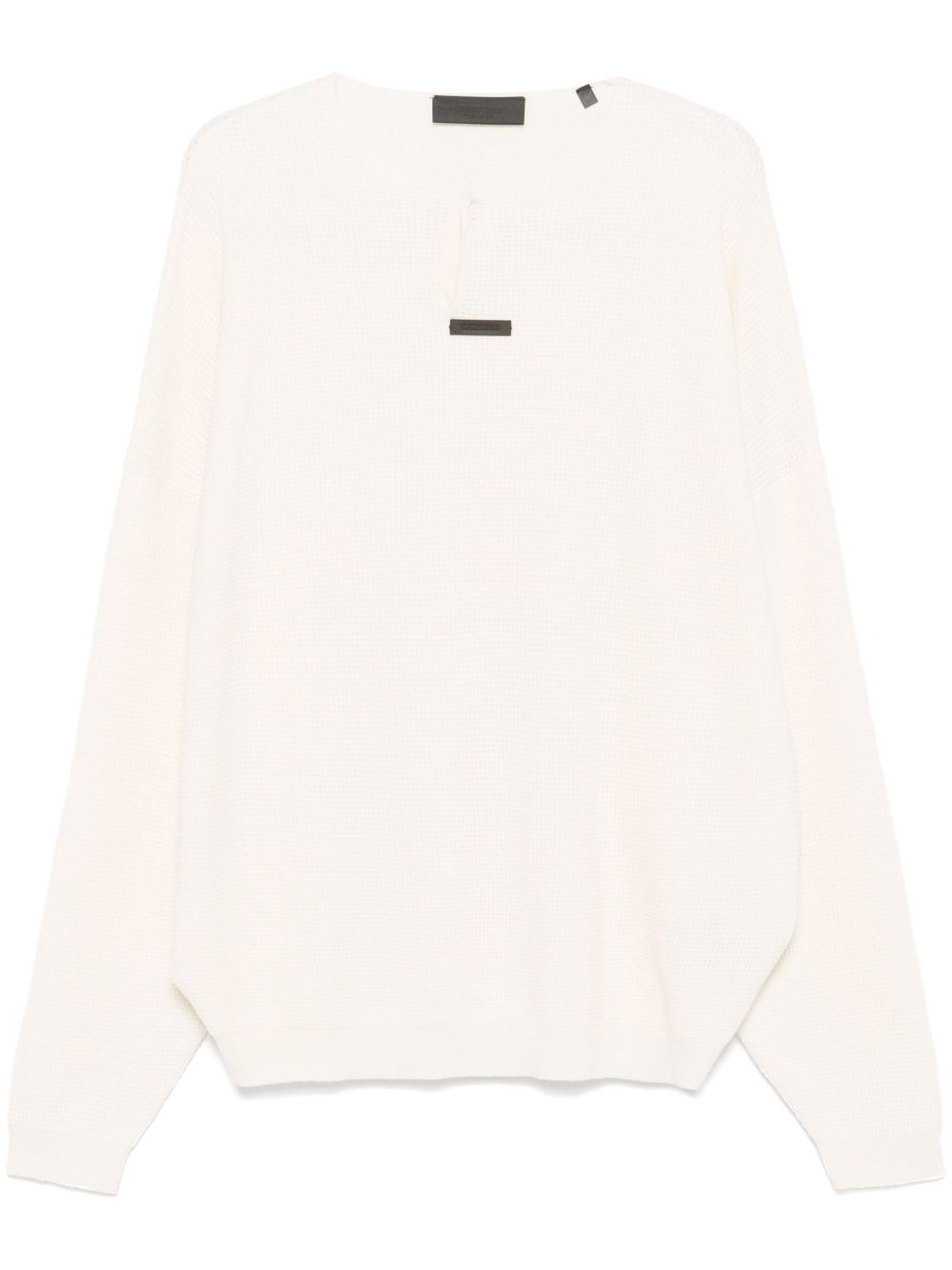 FEAR OF GOD ESSENTIALS 华夫格针织毛衣 - 中性色