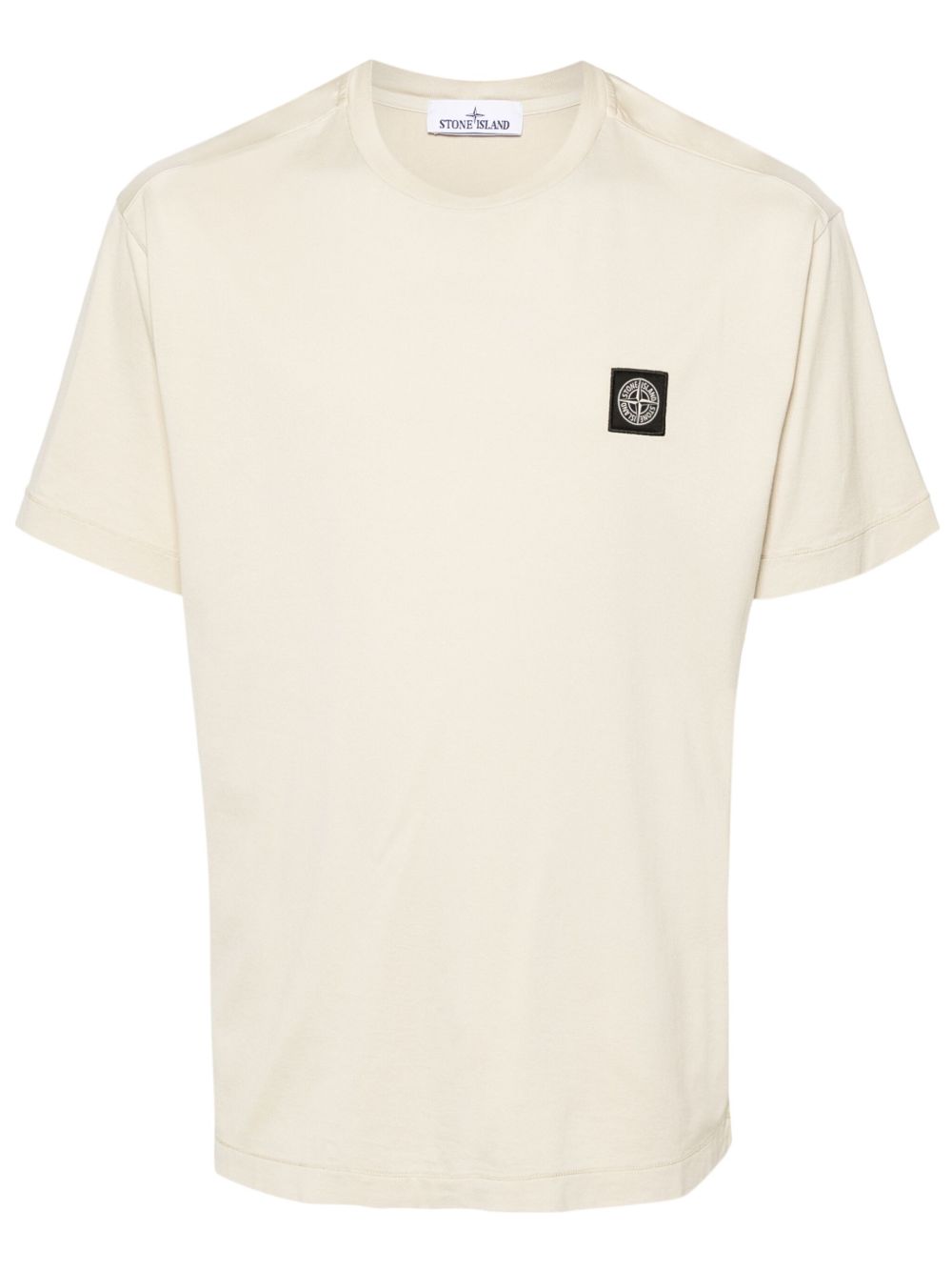 Stone Island 罗盘贴花棉T恤 - 中性色