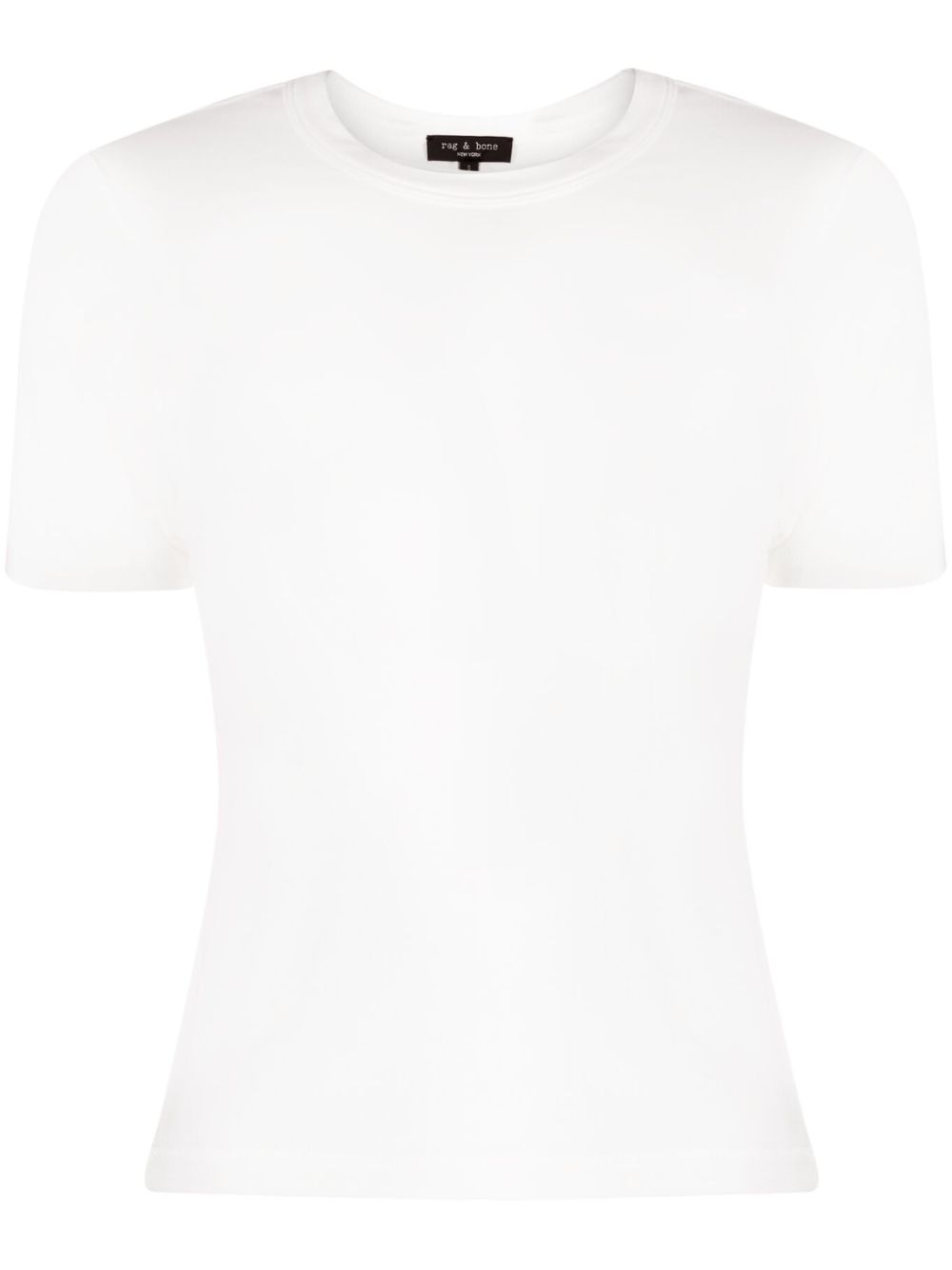 rag & bone 短袖莫代尔T恤 - 白色
