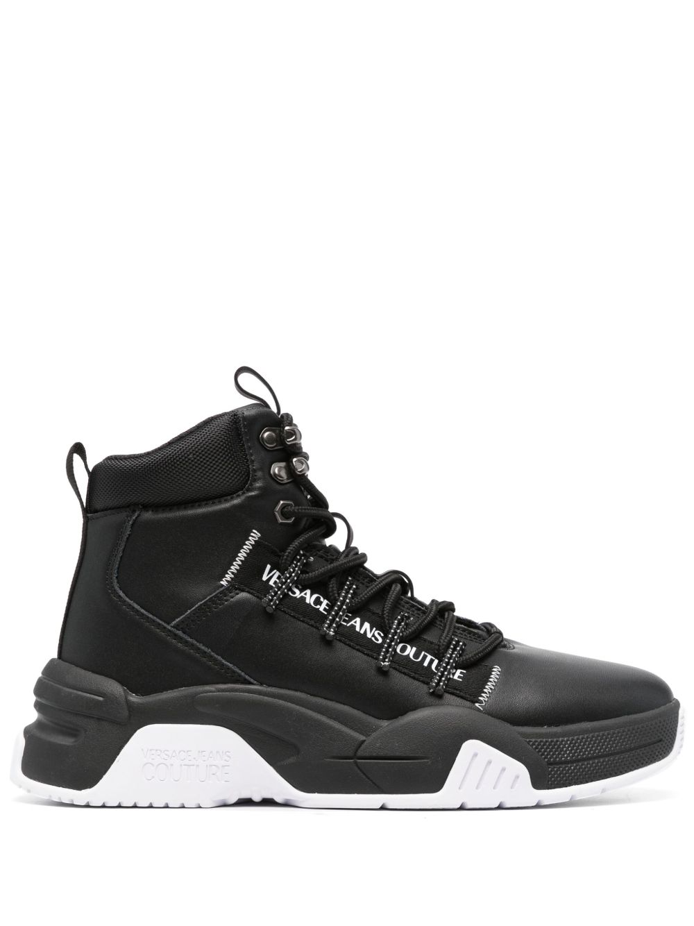 Versace Jeans Couture Stargaze 高帮运动鞋 - 黑色