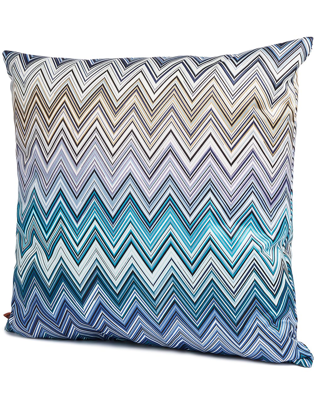 Missoni Home Jarris Z字形图案抱枕 - 蓝色