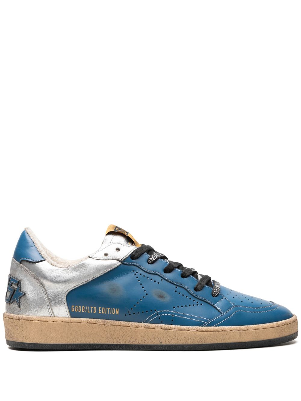 Golden Goose Ball Star Blue/Ivory 运动鞋 - 蓝色
