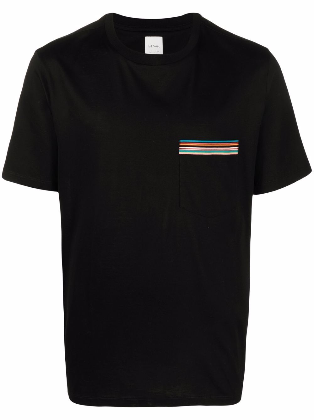 Paul Smith 口袋棉T恤 - 黑色