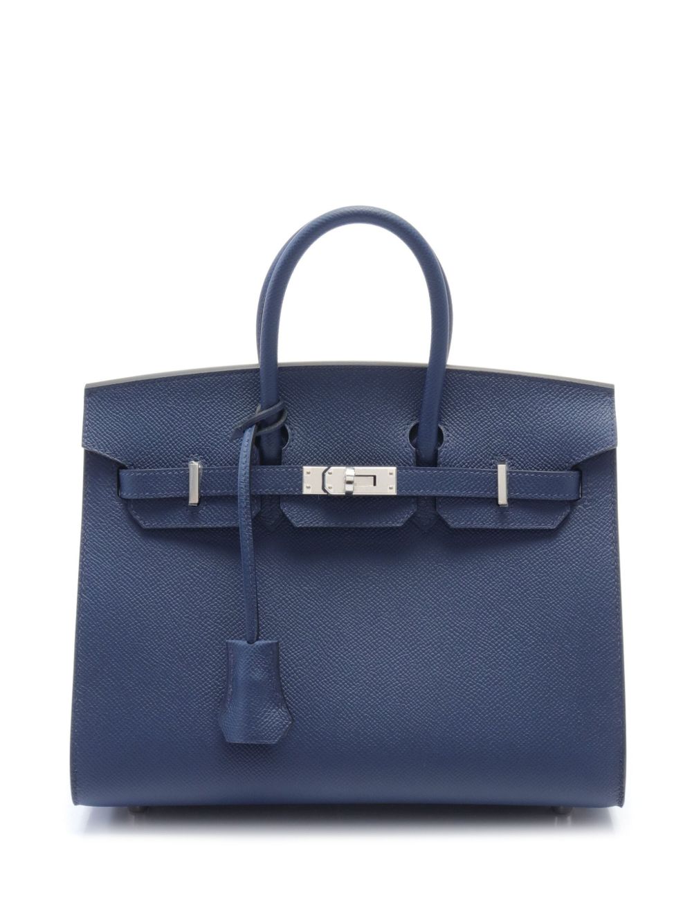 Hermès Pre-Owned Birkin 25 手提包（2024年典藏款） - 蓝色