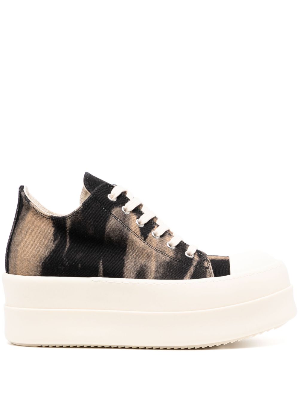 Rick Owens DRKSHDW Double Bumper 运动鞋 - 黑色