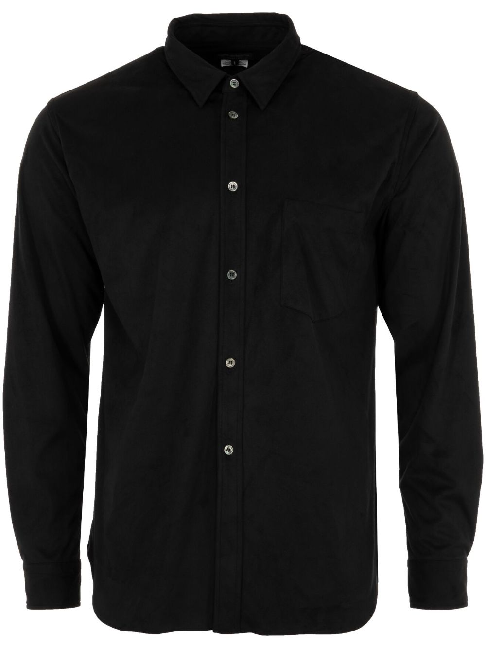 Comme des Garçons Homme Plus 长袖棉衬衫 - 黑色